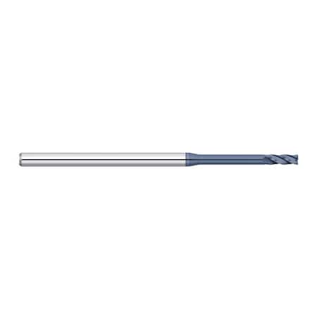 Kodiak Cutting Tools 0.085 3 Flute Long Reach Micro Carbide End Mill ALTiN Coat 5570560